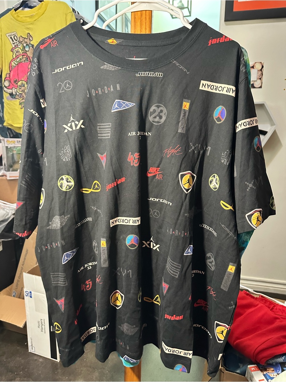 Jordan Flight Unisex Emblem All-Over Print (AOP) Graphic T-Shirt